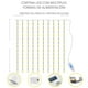thumbnail image 5 of Cortinas Decorativas VIMI De 300 Led Serie De Luces Color Amarillo Con 8 Modos, 5 of 9