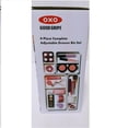 thumbnail image 2 of OXO Good Grips 4-Piece Complete Adjustable Drawer Bin Set with Removable Dividers, 2 of 4