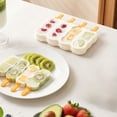thumbnail image 4 of Konghyp Ice Cream Maker, Food Grade Plastic, Soft Ice Cream Mold, Easy Demolding, Homemade Ice Cream Container, Stackable Refrigerator Storage, 4 of 6