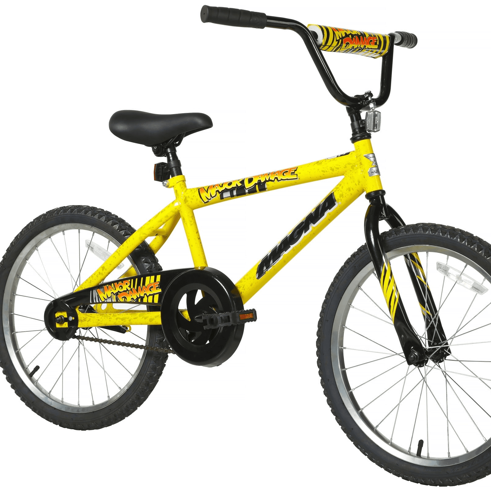 Dynacraft Magna Major Damage 20 Inch Boys Bike, Ages 7-10, BMX