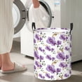 thumbnail image 4 of Lsque Orchids Flowers pattern Laundry Hamper Basket, Tall Woven Rope Hamper Basket for Clothes, Lightweight Storage Basket, Collapsible Waterproof-Small, 4 of 8