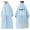 b7-Light Blue, variant on Kids Rain Coats for Girls Cute Transparent Rainwear Raincoat Waterpoof Hooded Rain Jacket with Zipper Children's Raincoat Boys Size 10-12 Years,Pink
