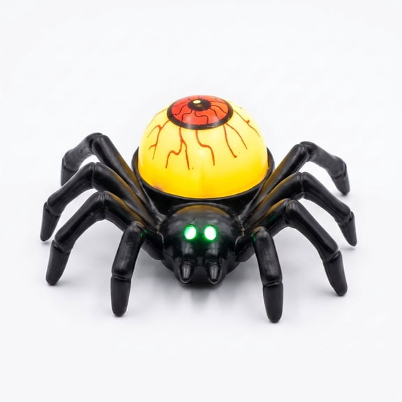 Kyusrd Led Candlelight Lamp for Halloween Decor,Spider Backlight Wristband Prop,Glowing Decorative Accessory for Spooky Party Costume