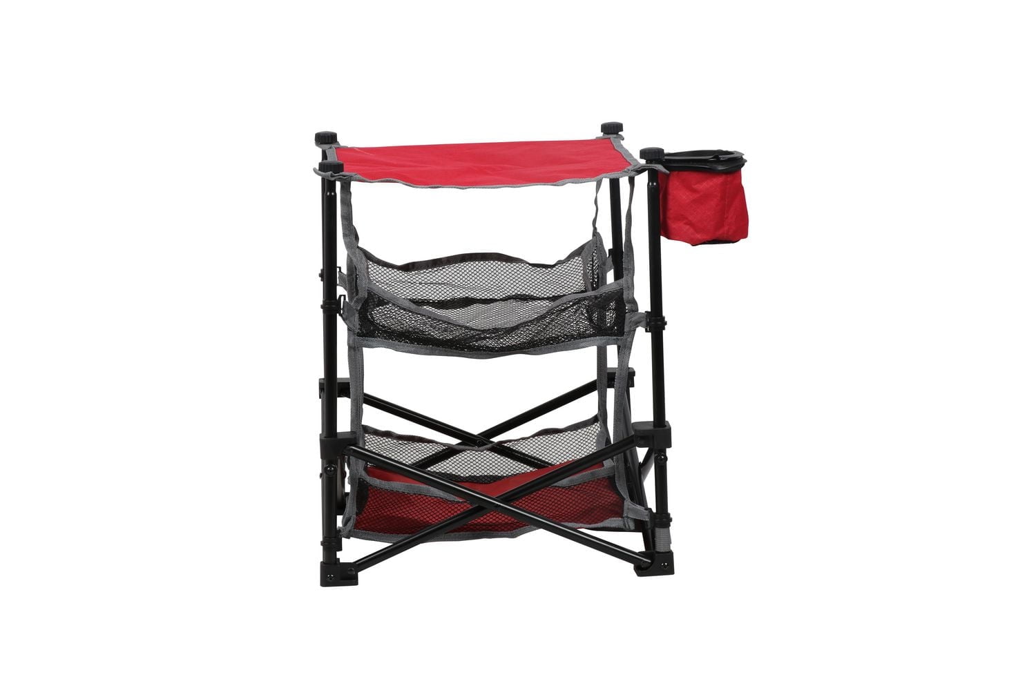 Table pliante Ozark Trail, Rouge, Porte-gobelet, Camping en plein air