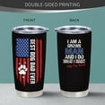 thumbnail image 6 of Dog Dad Gifts for Men - Fathers Day Dog Dads Gifts - Gift from Dogs to Dad - Funny DogLover Gift Ideas, 20 oz Insulation Stainless Steel Tumbler, 6 of 6