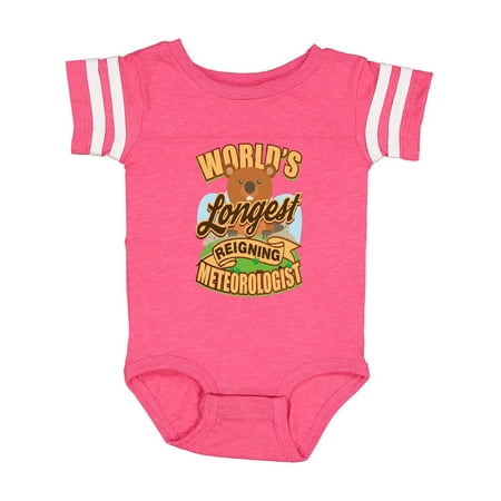 

Inktastic Groundhog Day Meterologist Weather Gift Baby Boy or Baby Girl Bodysuit