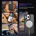 thumbnail image 2 of for iPhone 13 Pro Case Magnetic[Compatible with Magsafe], Translucent Matte Back Anti-Scratch Full Body Protective Cover Shockproof Phone Case for Apple iPhone 13 Pro 6.1", Black, 2 of 8