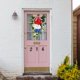 thumbnail image 5 of Hydrangea Swag Wreath Primavera Verano Floral Seda Flor Swag Garnd para puerta dentera Farmhouse Swag Colgador de puerta decorativo Teardrop Swag perfecl botín de lágrima, 5 of 8