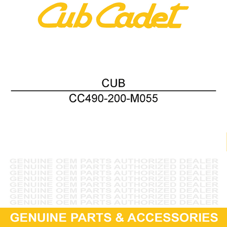 Cub Cadet Mtd Troy-Bilt ...