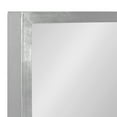 thumbnail image 3 of Kate and Laurel Travis Modern Wood Framed Wall Mirror, 16 x 48, Silver, Transitional Rectangle Mirror for Wall, 3 of 7