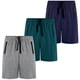 thumbnail image 1 of BIG ELEPHANT Shorts Atléticos para Niño con Bolsillos con Zíper y Cordón, Shorts Casuales para Jóvenes, Paquete de 3, Tallas: 7-17 Años, 1 of 8