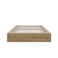 thumbnail image 6 of Nexera James Full Size Platform Wood Bed Frame, Brown Oak, 6 of 8