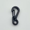 thumbnail image 1 of Paquete de 40 mini mosquetones negros para excursión de escalada - Llavero - Peso máximo 15 kg - Accesorios para colgar para extender, 1 of 4