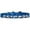 Blue, variant on Dog, Puppy and Pet Designer Croc Collar, "Silver Spike Clear Jewel"