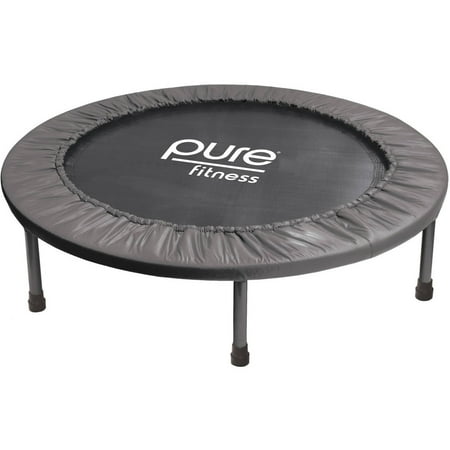 Pure Fitness 38-Inch Exercise Trampoline, Black