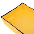 thumbnail image 4 of Portable Foldable Travel Cat Litter Box - 13.7x19.6x4.9 inches / 35x50x12.5 cm - Waterproof Oxford Lining Yellow Cat Toilet for Camping and Car, 4 of 9