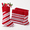 Red Candy Cane-24 Pack, variant on 36 Pack Christmas Stockings, Blue & White, 19 Inch Felt Holiday Decorations for Family Use