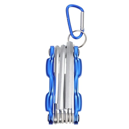 

1 Pc Hex Wrench Practical Flat Head Wrench Carbon Steel Hex Wrench Set (Blue)