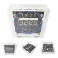 thumbnail image 3 of Kit d'Horloge Électronique DIY Rotatif LED IC Puce DS1302 SCM Planche d'Apprentissage 5V, 3 of 5