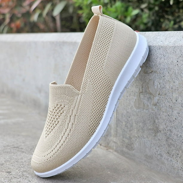 XIHAHA-zapatos informales de malla para mujer, mocasines suaves, ligeros, cómodos, zapatillas de deporte, Verano