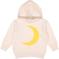 thumbnail image 2 of Inktastic Cute Yellow Moon Toddler Hoodie, 2 of 4
