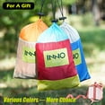thumbnail image 3 of HappyPicnic Hammock Camping Single with 2 Tree Straps, Portable Hammock Lightweight Nylon Hammocks for Backpacking, Travel Hiking, Travel, Beach, Backyard - 3-Color, 3 of 3