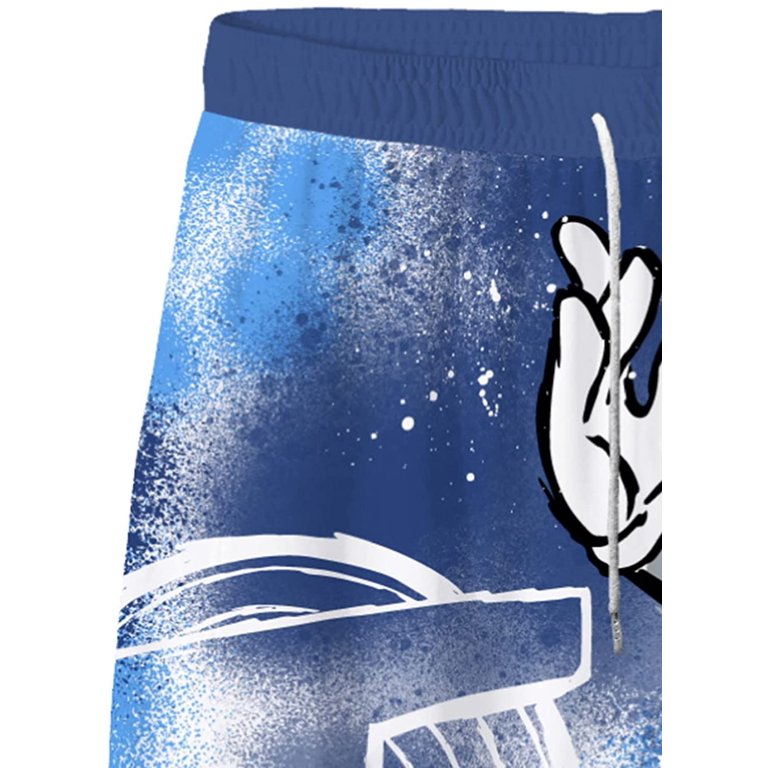 SPACE JAM Mens Classic Shorts - Tune Squad Monstars & Bugs Bunny Shorts 90s  Classic Mesh Shorts Blue, Small 