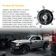 thumbnail image 6 of AW7163 Engine Water Pump w/Gasket | Fit for Chrysler Aspen, DODGE Dakota Durango Nitro Ram 1500, JEEP Commander Grand Cherokee Liberty, Mitsubishi Raider, 3.7L V6 4.7L V8 | OE# 1204350 5302058AA, 6 of 9