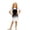 F122 Black, variant on Curuila Toddler Girls Suspender Dress With Pocket Gradient Square Neck Sleeveless Summer Soft Comfortable Dresses Red1 Size 4-5 Years