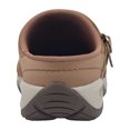 thumbnail image 3 of EASY SPIRIT Womens Brown Removable Insole Comfort Arch Support Buckle Accent Equinox Round Toe Wedge Slip On Mules 7.5 M, 3 of 4