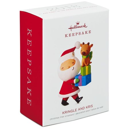 Hallmark Keepsake 2018 Kringle and Kris Delivering Gifts (Best Kris Kringle Gifts)