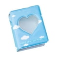 thumbnail image 3 of jifeng Business Card Holder 3 Inch Mini Photo Album Cartoon Card Folder 40 Pockets Card clouds with love, 3 of 9