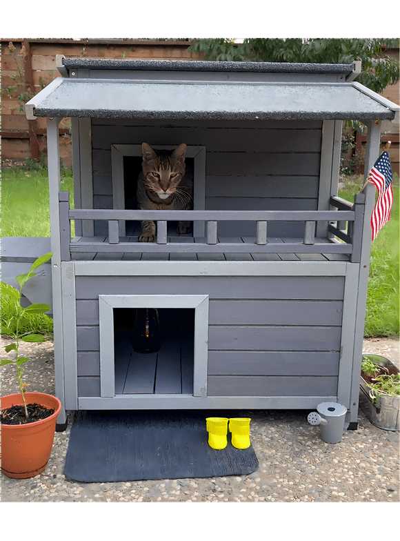 Outdoor Cat Houses in Cat Houses