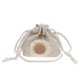 thumbnail image 1 of bolso bandolera tejido con dibujos animados, decorativo, moderno y portátil, para mujeres y niñas (blanco)., 1 of 5
