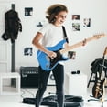 thumbnail image 6 of Glarry Beginner Electric Guitar Kit for Starter with 20Watt Amplifier,Bag,Strap,Plectrum,Spanner Tool,Wire,Tremolo Bar,Sky/Bright Blue, 6 of 6