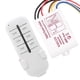 thumbnail image 3 of Receptor inalámbrico de CA de 180-240 V, interruptor de control remoto RF (4 vías, 4 x 1000 W), 3 of 14