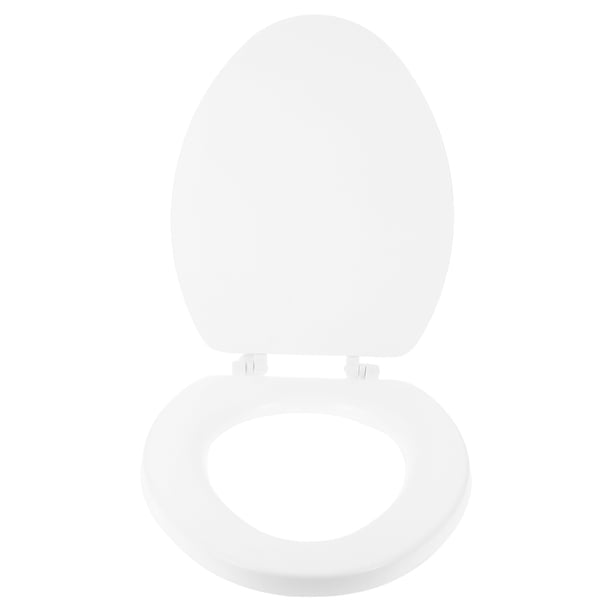 1pc Universal With Asiento de asiento Tapa espesante Asiento de inodoro Cubierta de asiento de espuma suave Junta de inodoro
