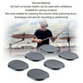thumbnail image 4 of Drum Dampener, Volume Reduction, 6Pcs Silicone Soft Gel Pads For Home Practice, 4 of 8