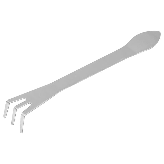Lilixerw Stainless Steel Root Rake,Stainless Steel 3 Prong Root Rake Pick Loosen Soil Bonsai Tree Tool Set for Gardening Plants