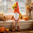 thumbnail image 4 of Fall Gnome,Garden Gnomes,Thanksgiving Gnome,Sunflower Gnome,Thanksgiving Decorations For Home,Fall Decor,Fall Rudolph Doll,Halloween Decorations, 4 of 6