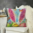 thumbnail image 2 of nygtbtfer Outdoor Throw Pillow Cover Colorful Egg Flower Waterproof Cushion Pack Ear Pillow Cases Home Decoration for Patio Garden Couch Sofa, 2 of 5