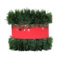 thumbnail image 2 of Fusipu Christmas Garland Christmas Faux Garland Novelty Wreath Versatile Durable Flame Retardant Long-lasting Festive Staircase Wreath, 2 of 8