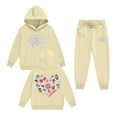 thumbnail image 1 of Kid Girl Pop Singer Hoodie Set,Crewneck Sweatshirt Pullover Long Sleeve Streetwear Fashion Clothes 100, 1 of 3
