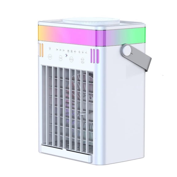 ZELVINN Efficient Evaporative Air Fan with Large Water Tanks 3 Fan Speeds Easy to Texture for Dry