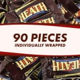 thumbnail image 3 of Sweets Heath Toffe Bar STF9&nbsp;Miniatures - 1.5 Pounds approx 90 mini Candy Bars - Smooth and Crunchy Bites - Individually Wrapped Candy Pieces - Mini Candy Bars Chocolate Toffe, 3 of 3