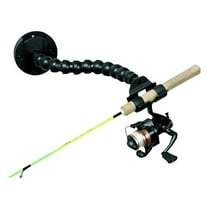 MF01 Rod Holder - Ice Fishing Rod Rack Mount - Deluxe Fish House Accessories - Convenient & Productive Fishing Gear - Durable Plastic Molding multicolor