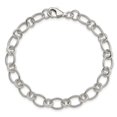 thumbnail image 3 of Sterling Silver Bracelet Fancy Link, Other 7 mm 8.5 in, 3 of 4
