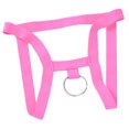 thumbnail image 3 of para hombre, ropa interior, bolsa de anillo hueco, suspensorio, , breve fucsia Yuyangstore Ropa interior, 3 of 8