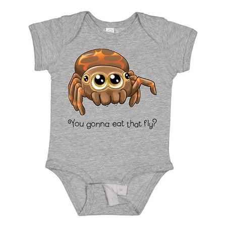 

Inktastic Cute and Hungry Spider Boys or Girls Baby Bodysuit