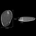 thumbnail image 5 of 1 Pair Foot Pad High Elasticity Shock Proof U Shape Clip Flip Flops Sandals Toe Separator Massage Insole Daily Wear, 5 of 6